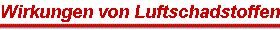 Luftschadstoffe